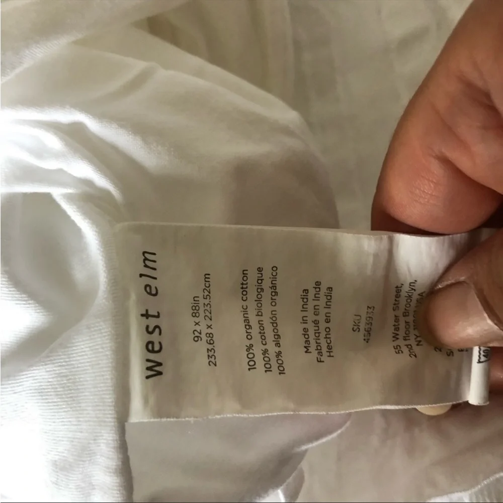 West Elm Duvet Cover